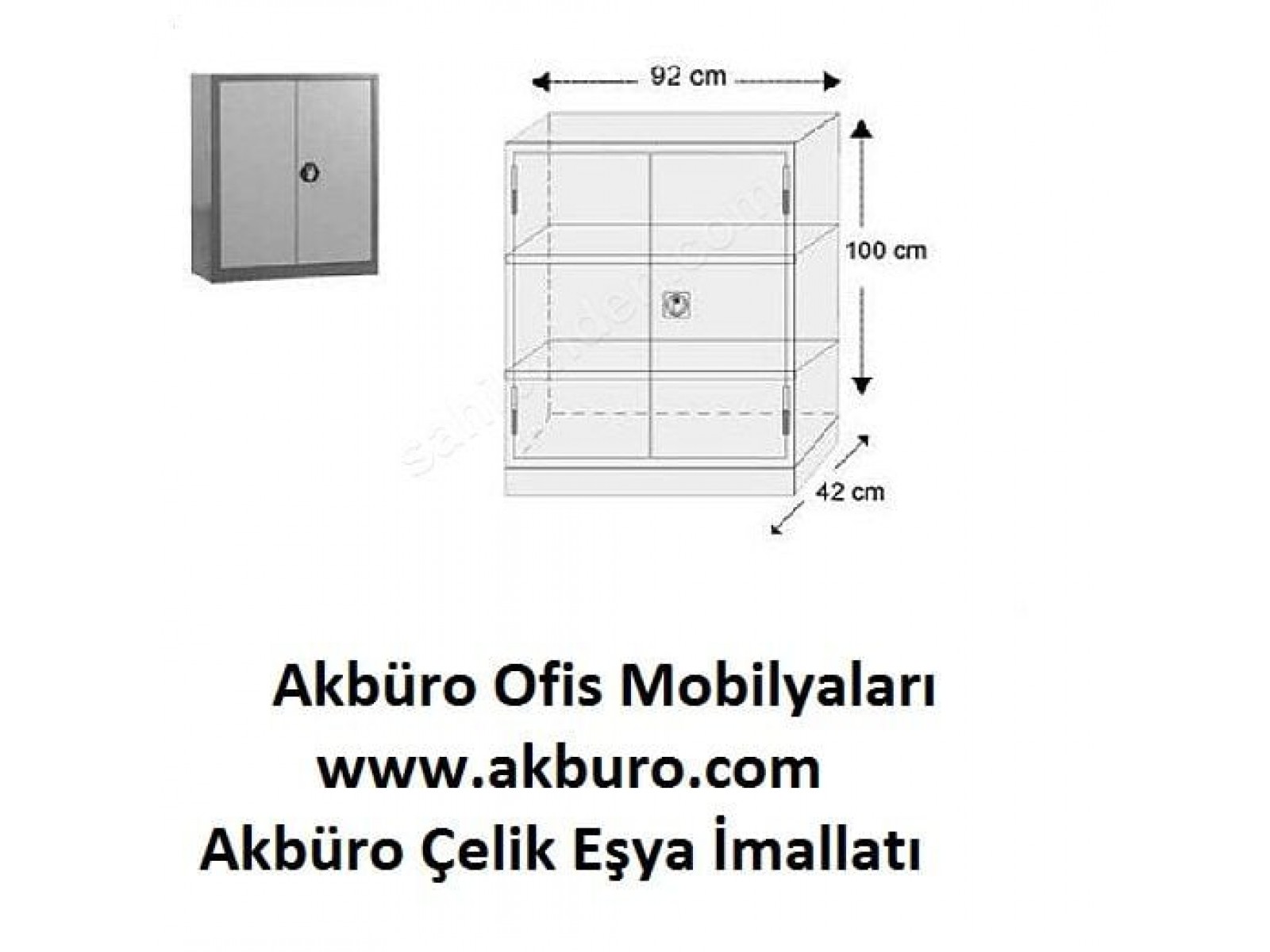 Çelik Dosya Dolabı 130'LUK